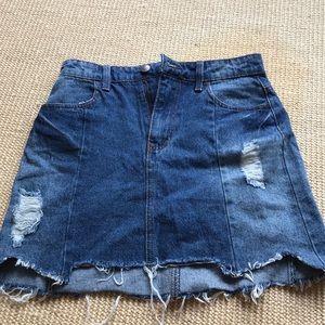 Jean Skirt